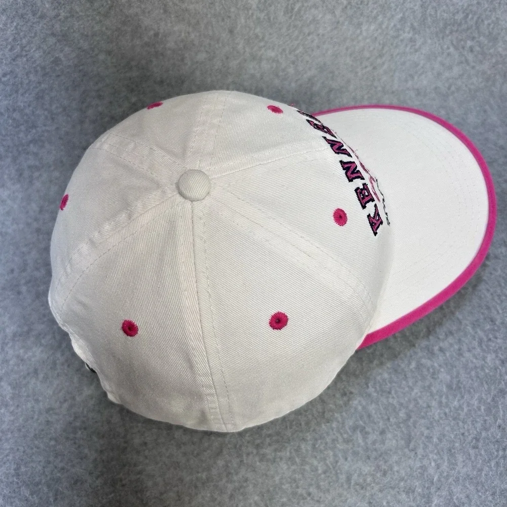 Kennedy Space Center Est 1962 Prairie‎ Mountain White Pink Cotton Strapback Cap